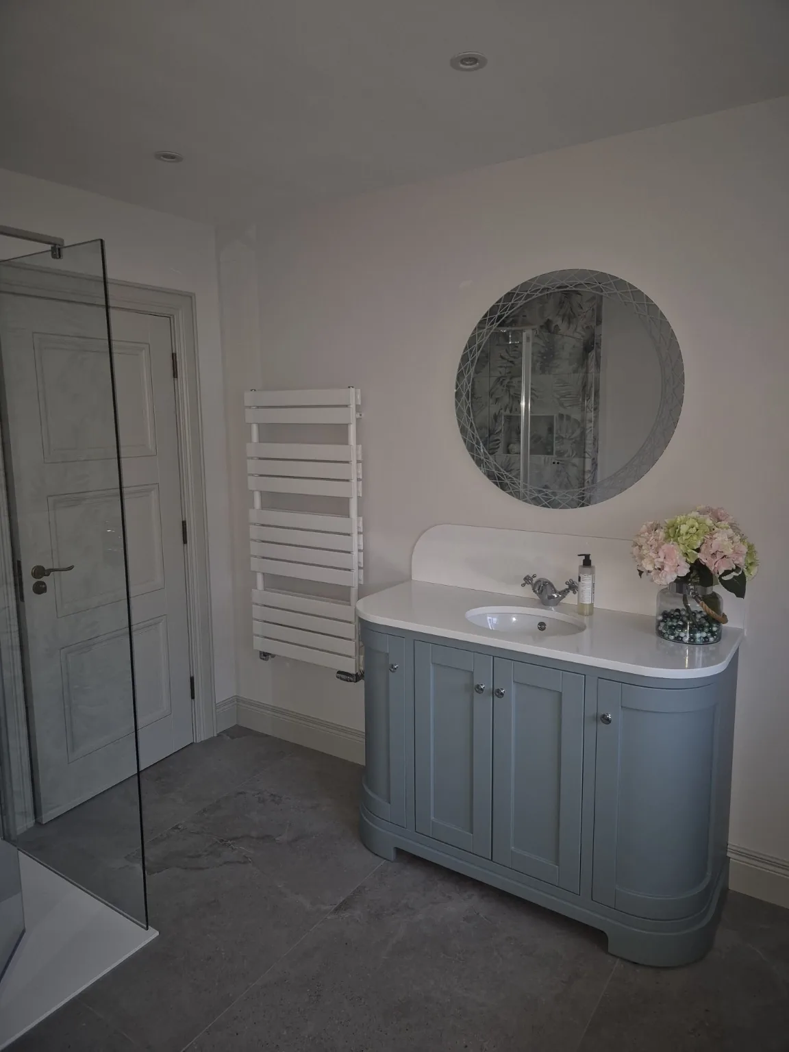 Bathroom vanity installation by Farrell Plumbing