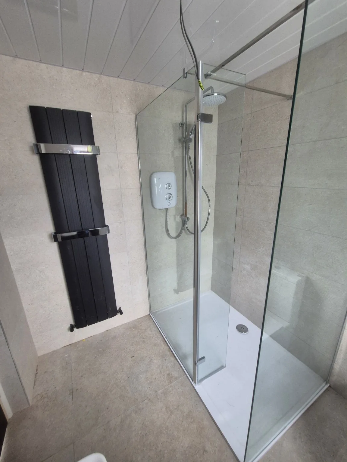 More powerful showers from a weak mains supply project photo